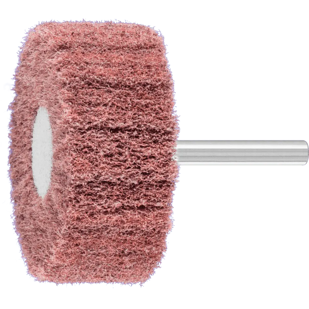 Produktfoto 1 von PFERD TOOLS POLINOX Vlies-Schleifstift PNL Ø 60x25 mm Schaft-Ø 6 mm A180 für Feinschliff und Finish, 10 Stk.