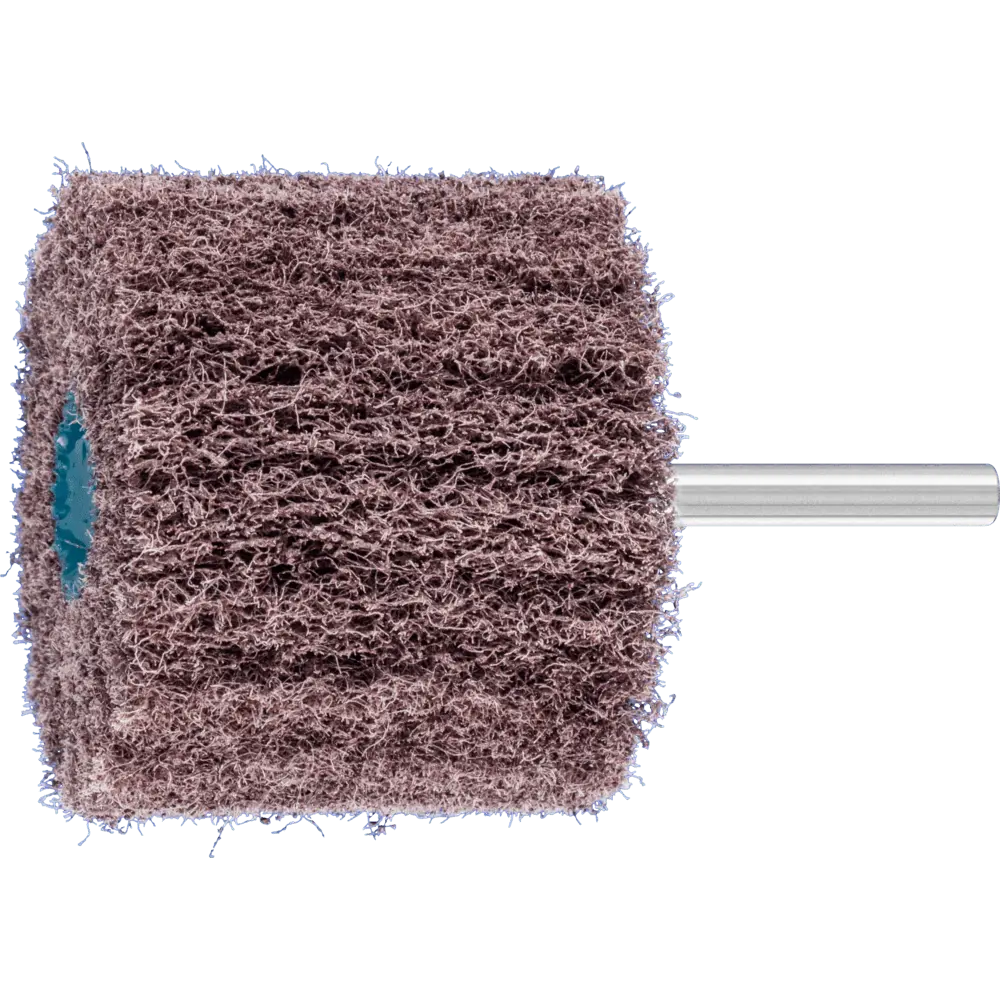 Produktfoto 1 von PFERD TOOLS POLINOX Vlies-Schleifstift High Performance PNL Ø 60x50mm Schaft-Ø 6 mm A100 für Feinschliff und Finish, 10 Stk.