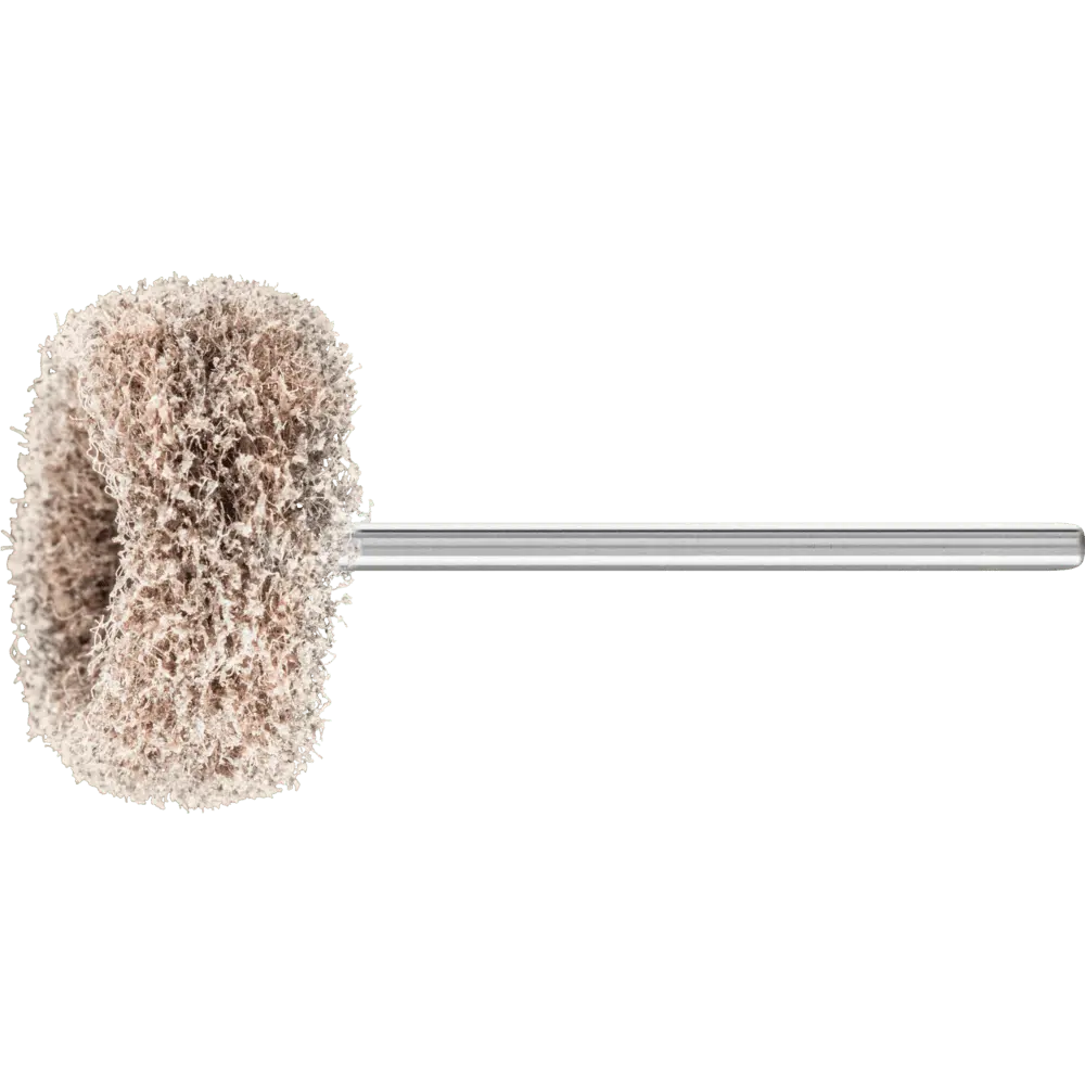 Produktfoto 1 von PFERD TOOLS POLINOX Vlies-Schleifstift PNR Ø 25x15 mm Schaft-Ø 2,35 mm A100 für Feinschliff und Finish, 10 Stk.
