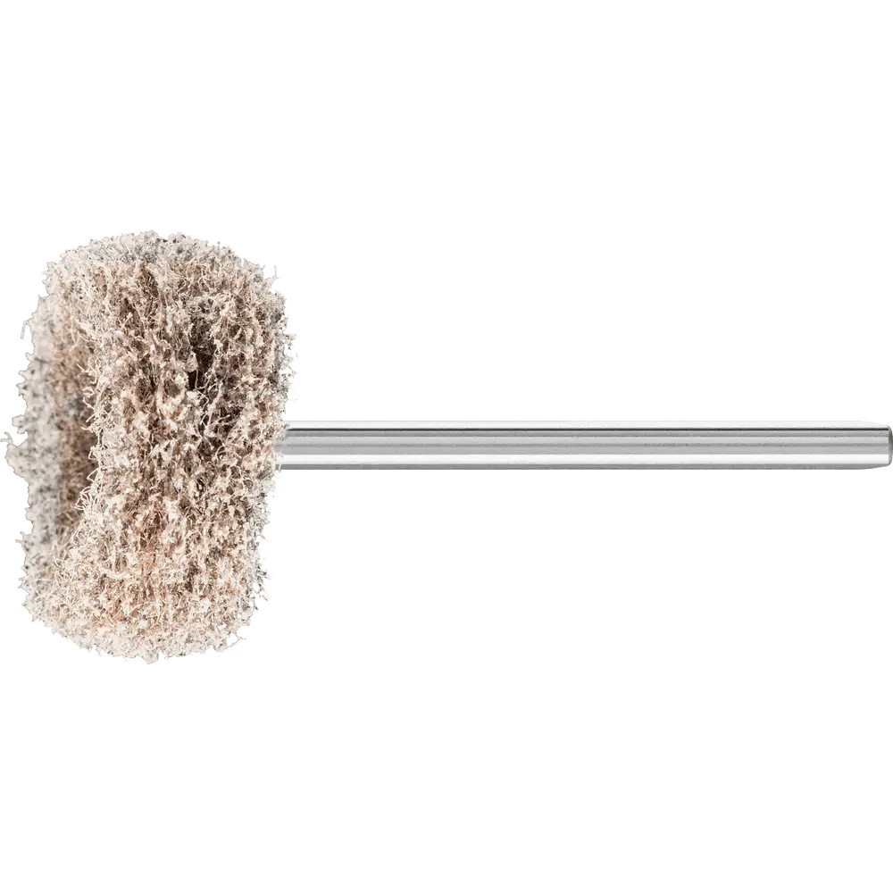 Produktfoto 1 von PFERD TOOLS POLINOX Vlies-Schleifstift PNR Ø 25x15 mm Schaft-Ø 3 mm A100 für Feinschliff und Finish, 10 Stk.
