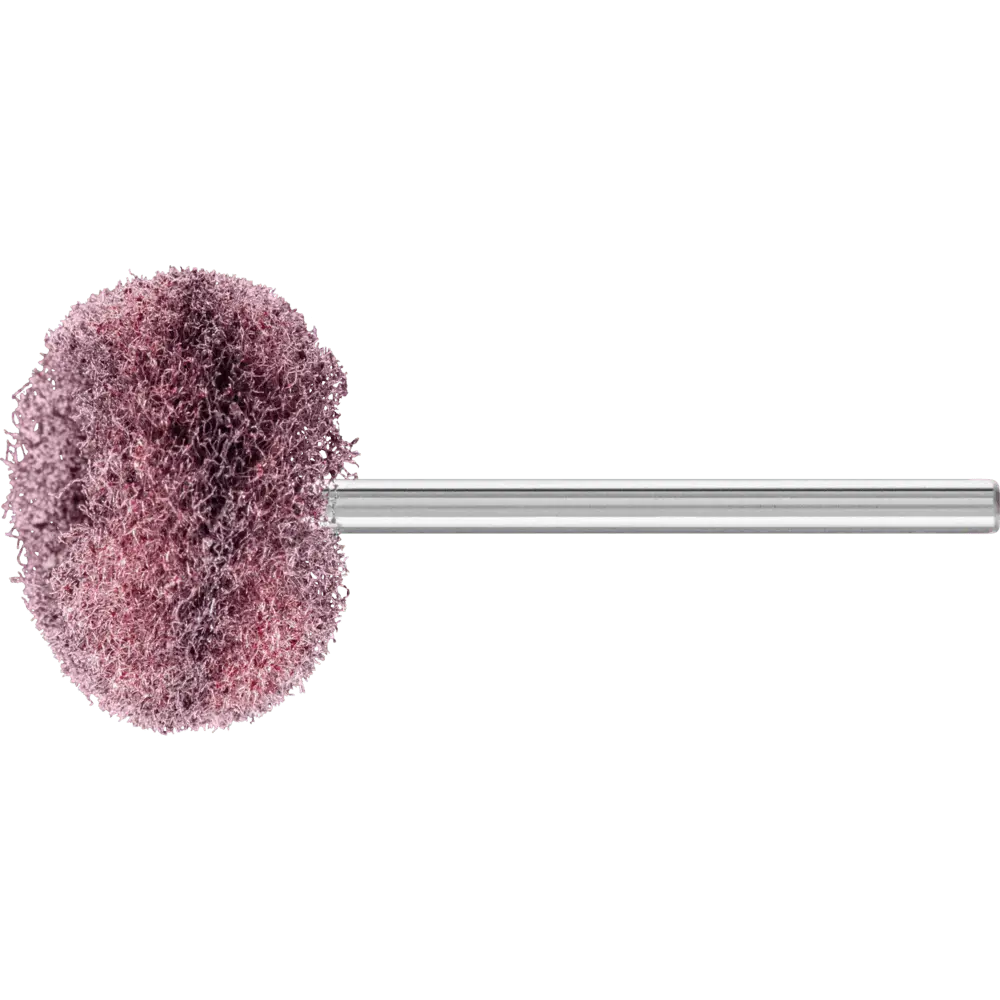 Produktfoto 1 von PFERD TOOLS POLINOX Vlies-Schleifstift PNR Ø 25x15 mm Schaft-Ø 3 mm A280 für Feinschliff und Finish, 10 Stk.