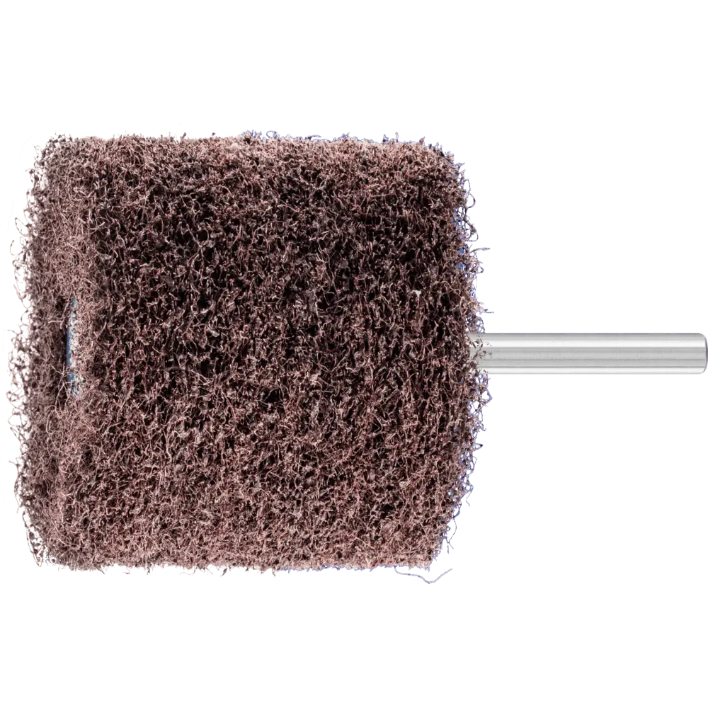 Produktfoto 1 von PFERD TOOLS POLINOX Vlies-Schleifstift PNR Ø 60x50mm Schaft-Ø 6 mm A100 für Feinschliff und Finish, 10 Stk.