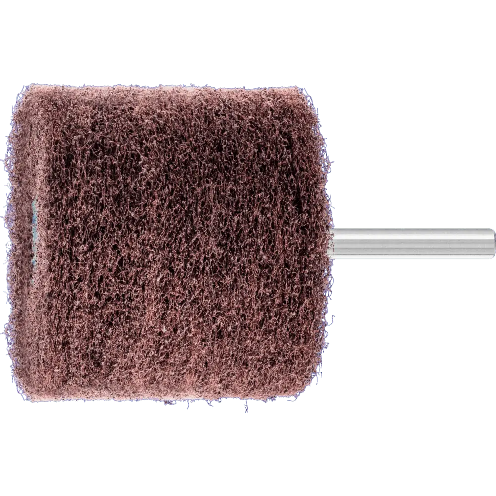 Produktfoto 1 von PFERD TOOLS POLINOX Vlies-Schleifstift PNR Ø 60x50mm Schaft-Ø 6 mm A180 für Feinschliff und Finish, 10 Stk.