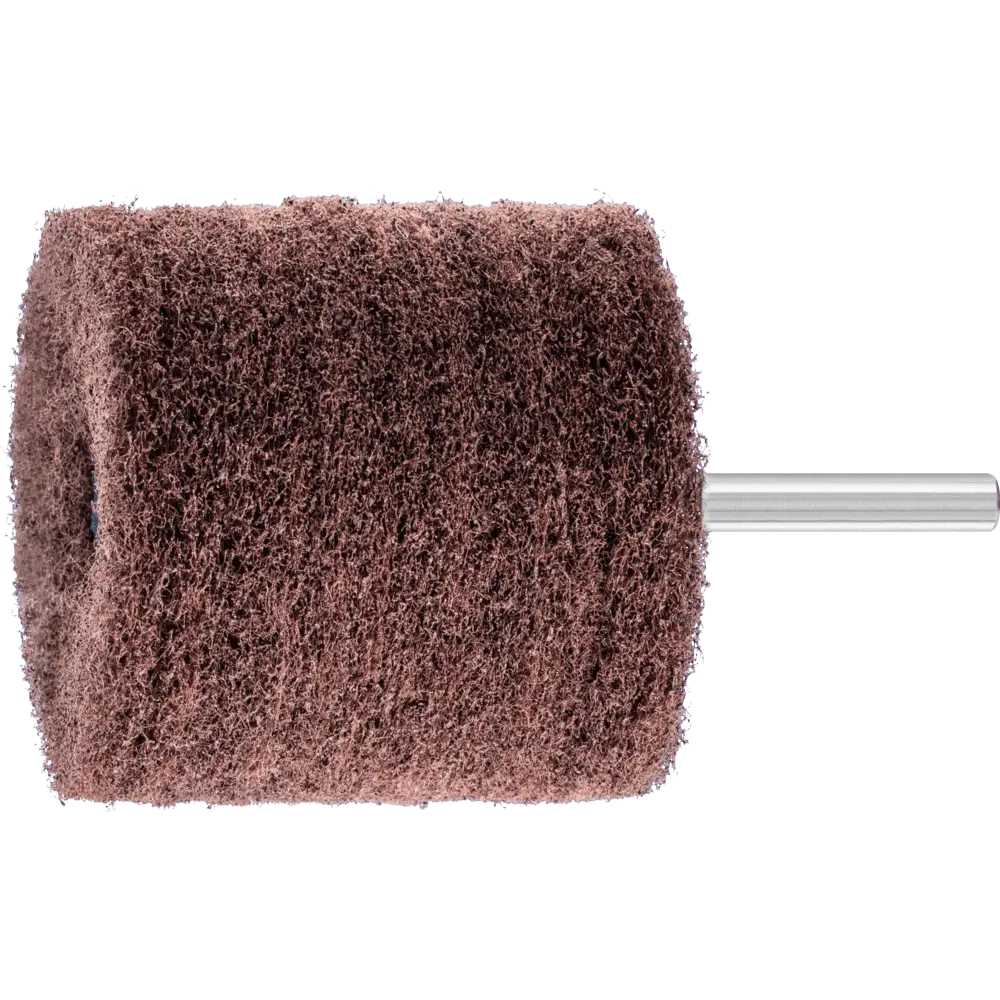 Produktfoto 1 von PFERD TOOLS POLINOX Vlies-Schleifstift PNR Ø 60x50mm Schaft-Ø 6 mm A280 für Feinschliff und Finish, 10 Stk.
