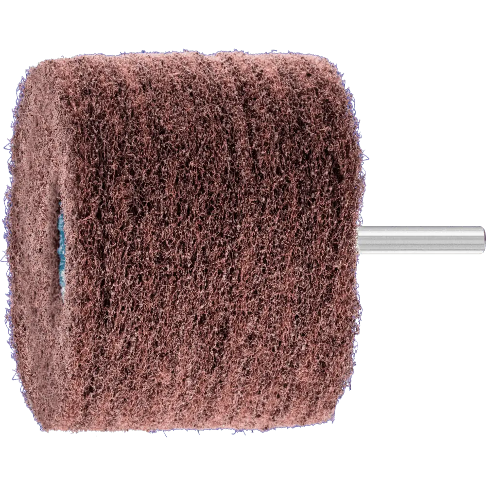 Produktfoto 1 von PFERD TOOLS POLINOX Vlies-Schleifstift PNR Ø 80x50mm Schaft-Ø 6 mm A180 für Feinschliff und Finish, 10 Stk.