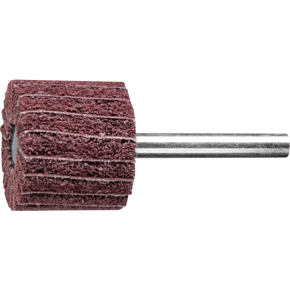 Produktfoto 1 von PFERD TOOLS POLINOX Vlies-Schleifstift PNZ Ø 30x25 mm Schaft-Ø 6 mm A180 für Feinschliff und Finish, 10 Stk.