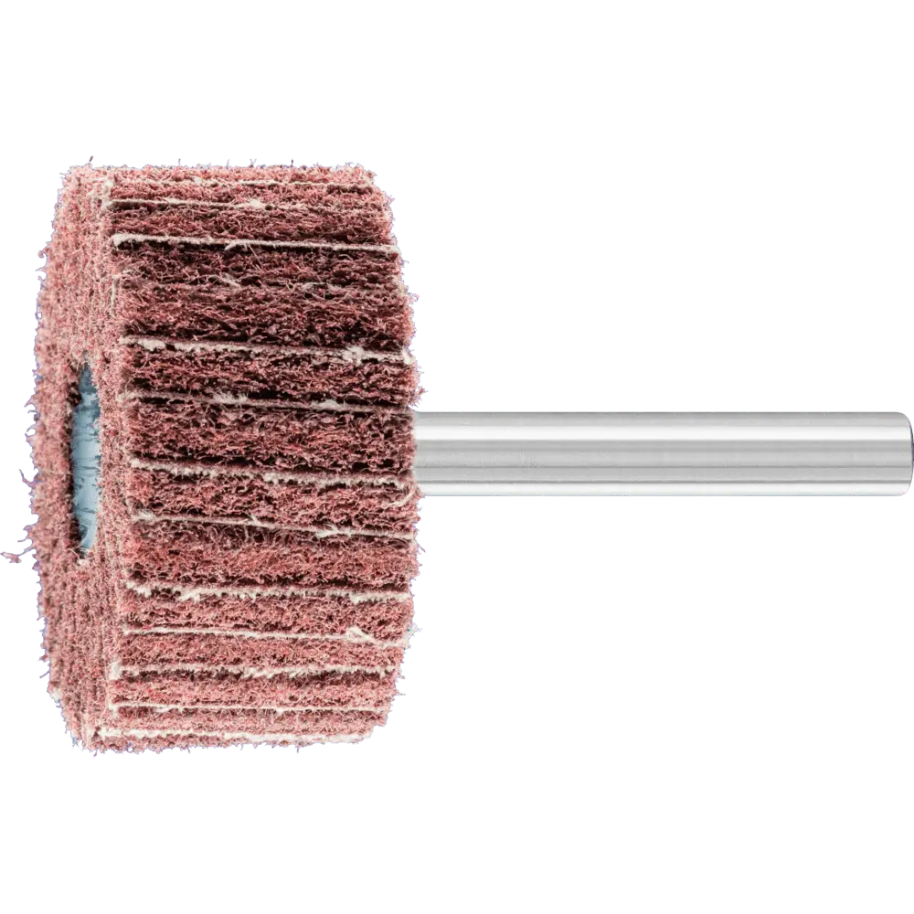 Produktfoto 1 von PFERD TOOLS POLINOX Vlies-Schleifstift PNZ Ø 40x20mm Schaft-Ø 6 mm A180 für Feinschliff und Finish, 10 Stk.