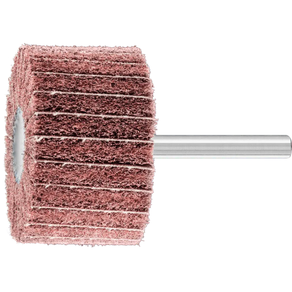Produktfoto 1 von PFERD TOOLS POLINOX Vlies-Schleifstift PNZ Ø 50x30mm Schaft-Ø 6 mm A180 für Feinschliff und Finish, 10 Stk.