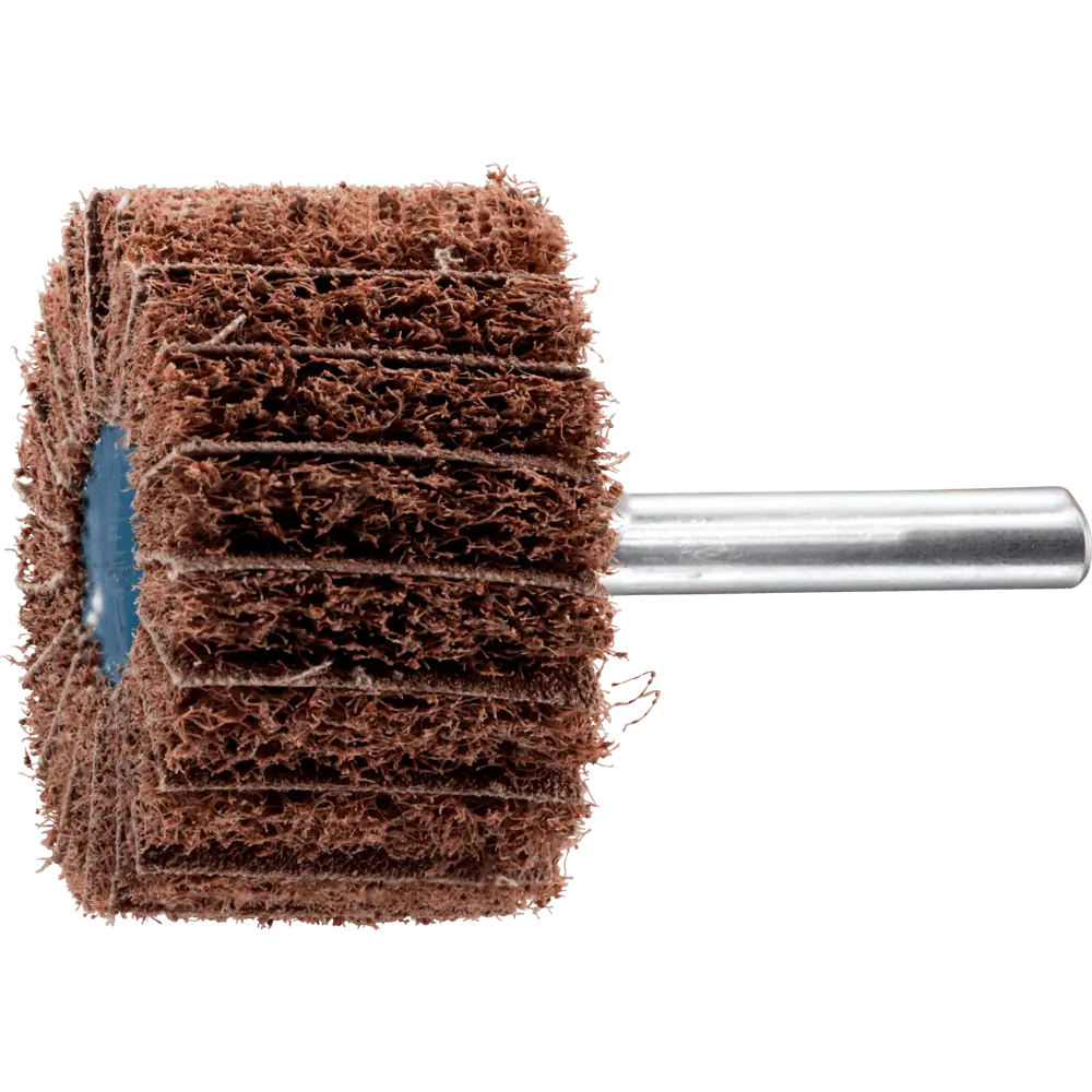 Produktfoto 1 von PFERD TOOLS POLINOX Vlies-Schleifstift PNZ Ø 50x30mm Schaft-Ø 6 mm A80 für Feinschliff und Finish, 10 Stk.