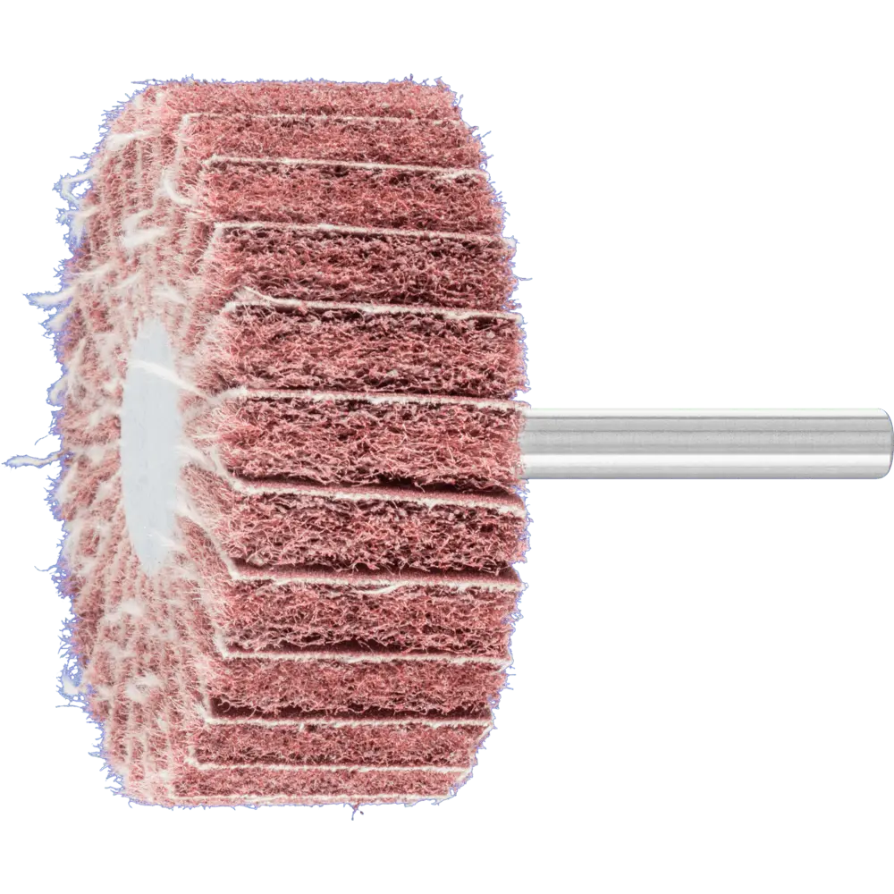 Produktfoto 1 von PFERD TOOLS POLINOX Vlies-Schleifstift PNZ Ø 60x25 mm Schaft-Ø 6 mm A180 für Feinschliff und Finish, 10 Stk.