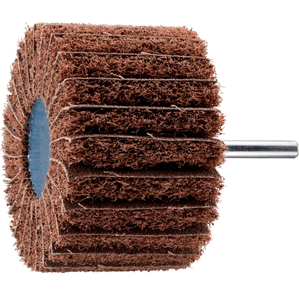 Produktfoto 1 von PFERD TOOLS POLINOX Vlies-Schleifstift PNZ Ø 80x50mm Schaft-Ø 6 mm A80 für Feinschliff und Finish, 10 Stk.
