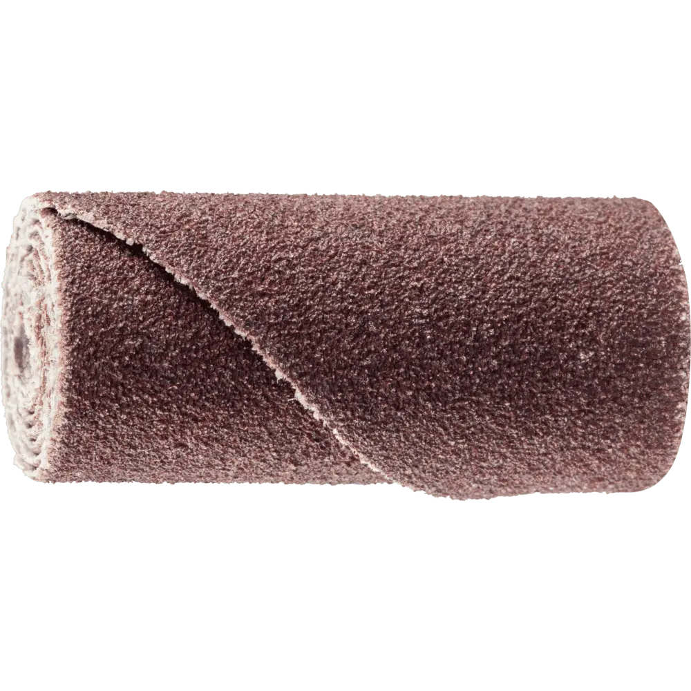 Produktfoto 1 von PFERD TOOLS POLIROLL PR zylindrische Schleifrollen Ø 12x25 mm Bohrung Ø 3 mm Korund A150, 50 Stk.