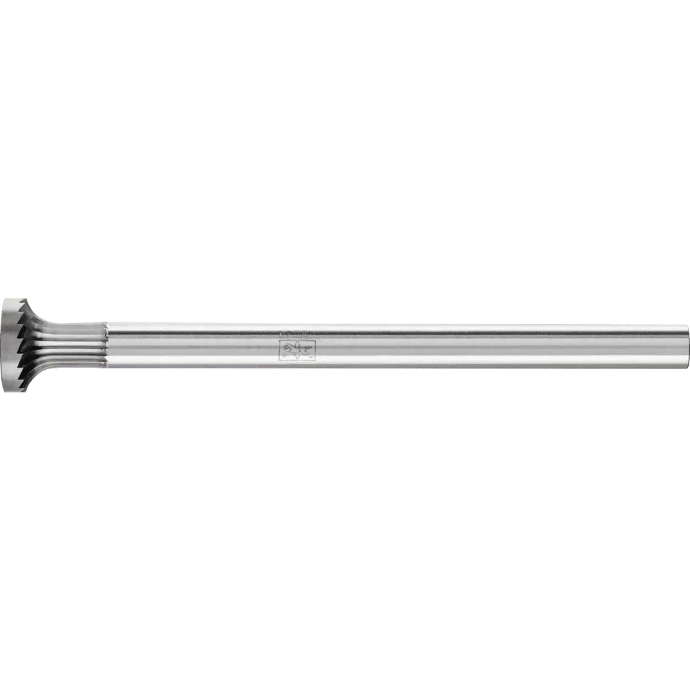 Produktfoto 1 von PFERD TOOLS Hartmetall Radiusfrässtift R Ø 16x18 mm Schaft-Ø 8 mm SP Kantenbearbeitung