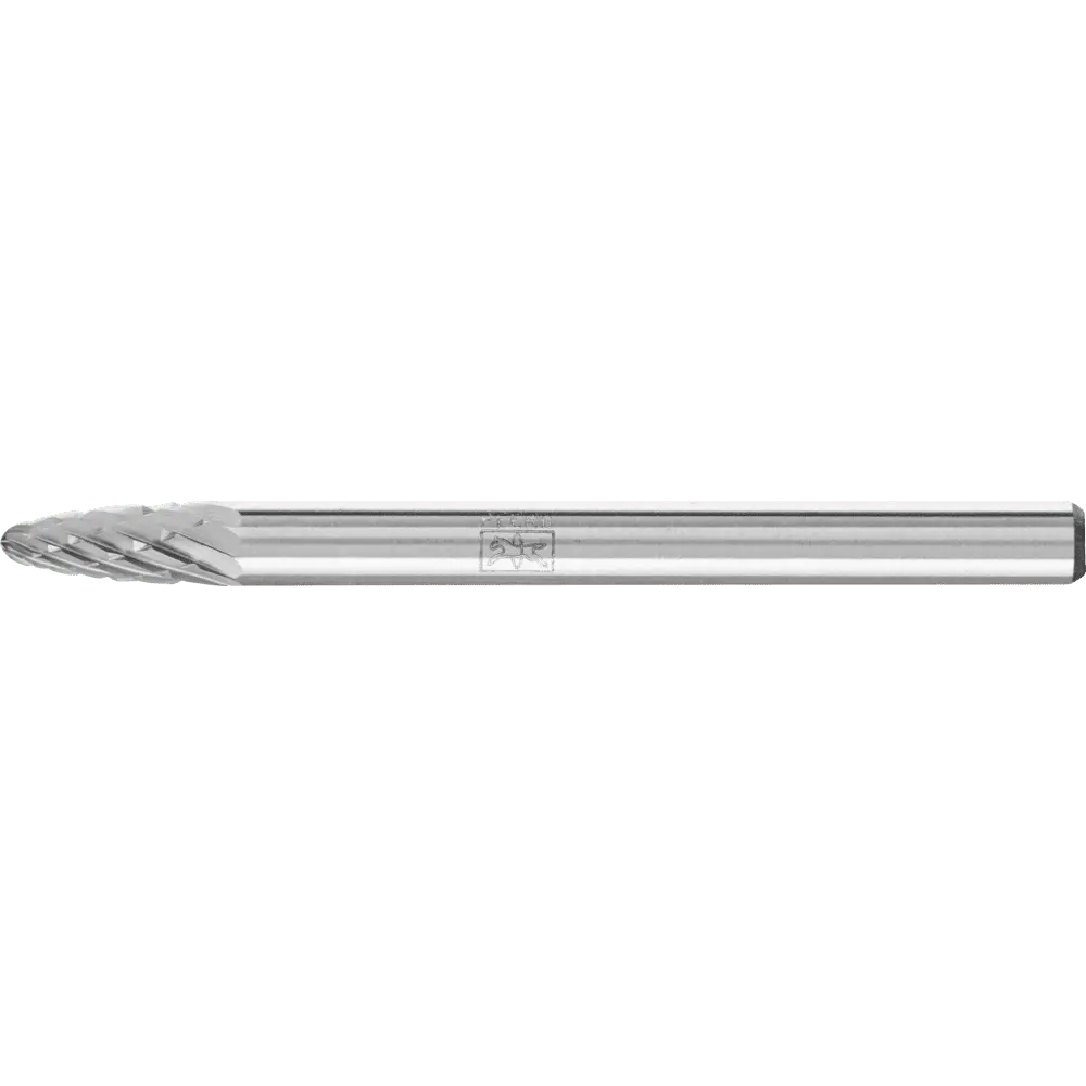 Produktfoto 1 von PFERD TOOLS Hartmetall Frässtift Rundbogen RBF Ø 03x07 mm Schaft-Ø 3 mm Z3P universal mittel kreuzverzahnt