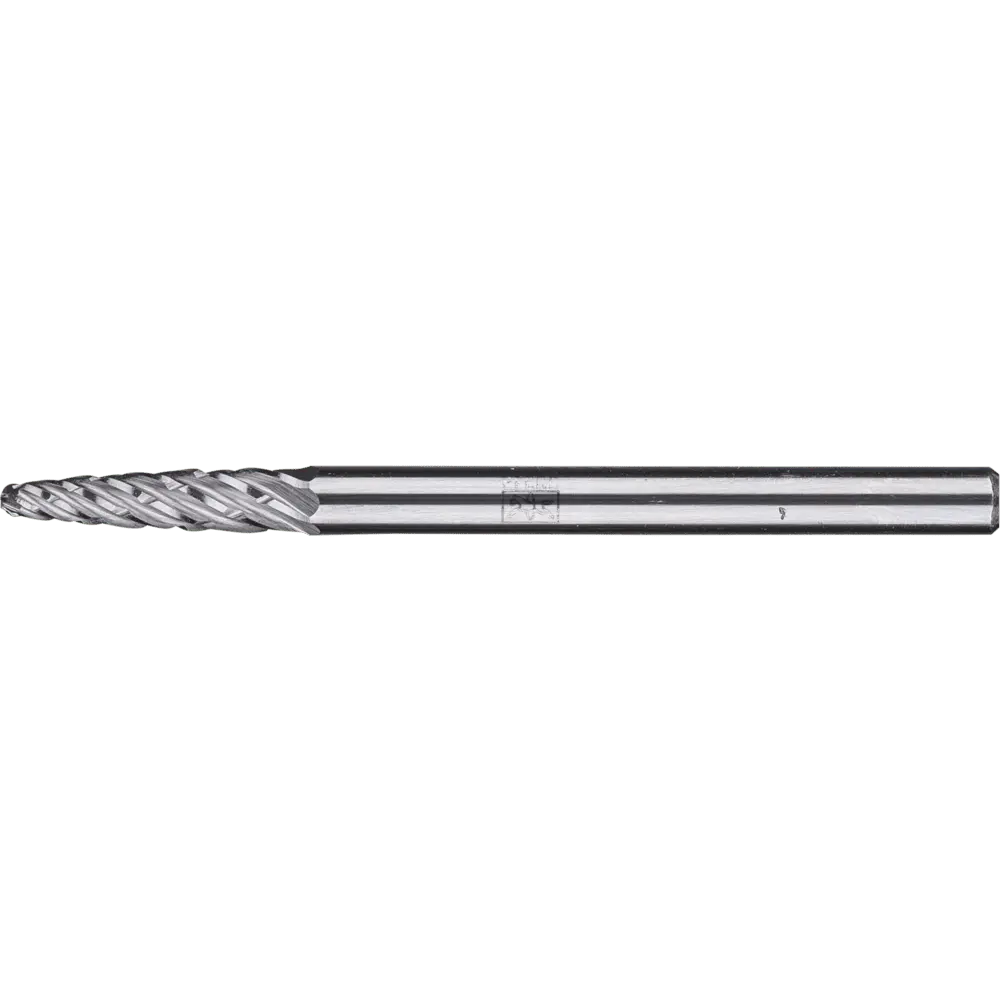 Produktfoto 1 von PFERD TOOLS Hartmetall Hochleistungsfrässtift ALLROUND Rundbogen RBF Ø03x13mm Schaft-Ø 3mm universal grob