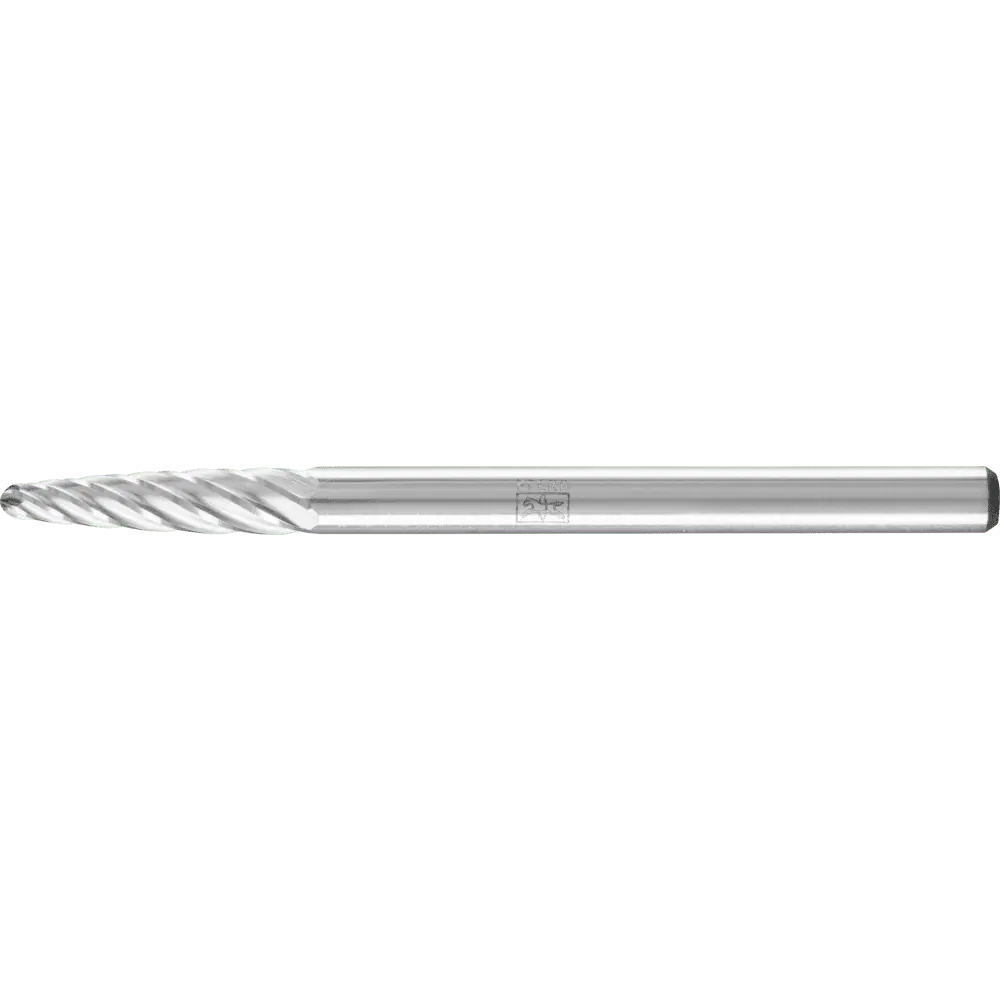 Produktfoto 1 von PFERD TOOLS Hartmetall Hochleistungsfrässtift INOX Rundbogen RBF Ø 03x13 mm Schaft-Ø 3 mm für Edelstahl
