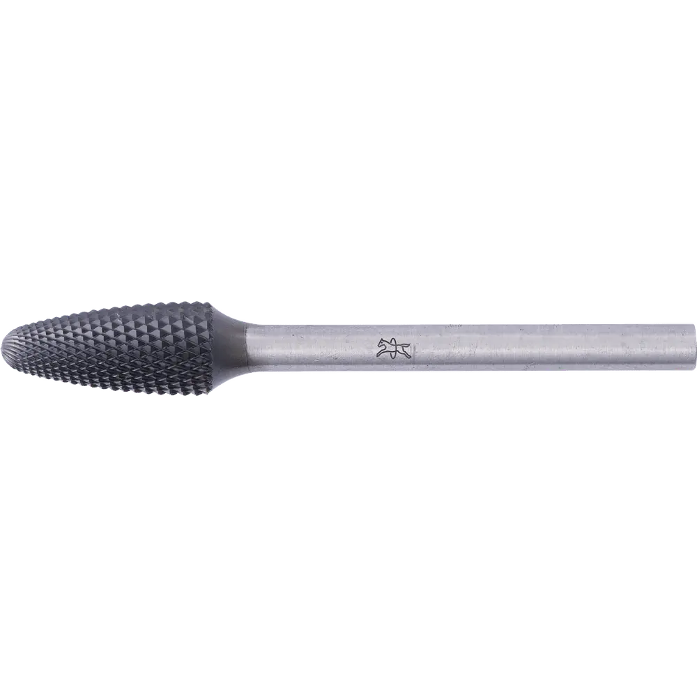 Produktfoto 1 von PFERD TOOLS Hartmetall Hochleistungsfrässtift MICRO Rundbogen RBF Ø 06x13mm Schaft-Ø 3mm HICOAT beschichtet für die Feinbearbeitung