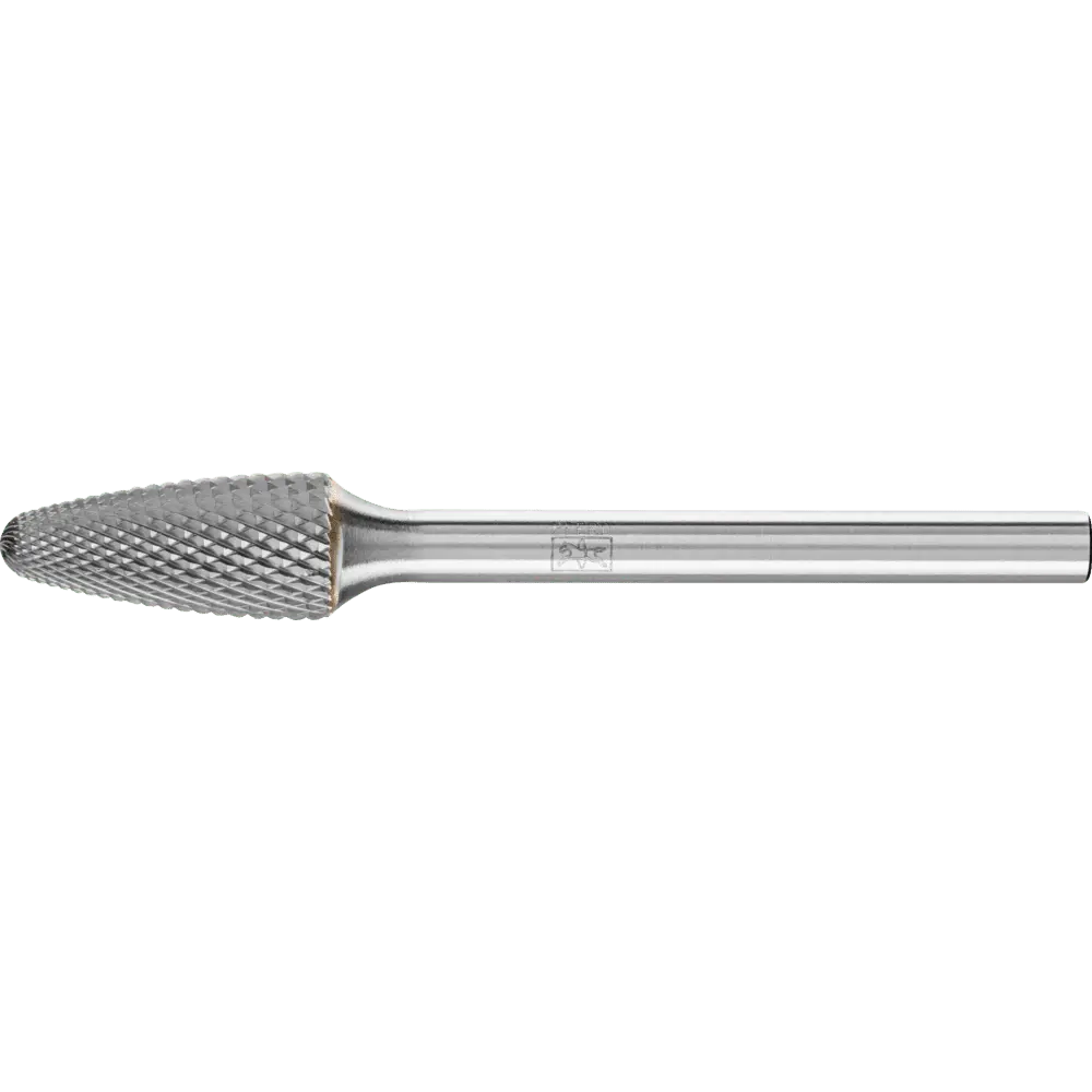 Produktfoto 1 von PFERD TOOLS Hartmetall Hochleistungsfrässtift MICRO Rundbogen RBF Ø 06x13 mm Schaft-Ø 3 mm Feinbearbeitung