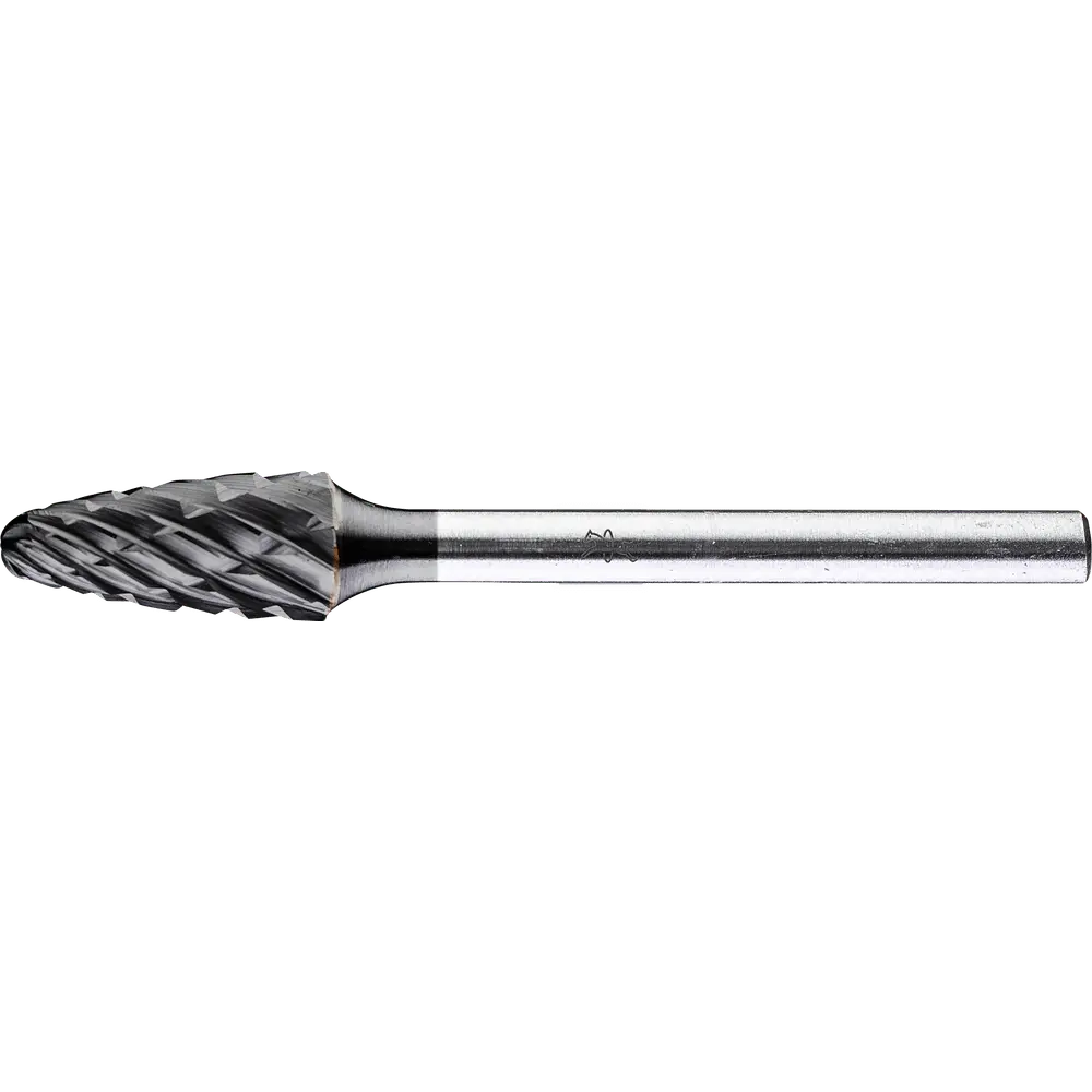 Produktfoto 1 von PFERD TOOLS Hartmetall Hochleistungsfrässtift ALLROUND Rundbogen RBF Ø 06x13mm Schaft-Ø 3mm HICOAT beschichtet für Stahl