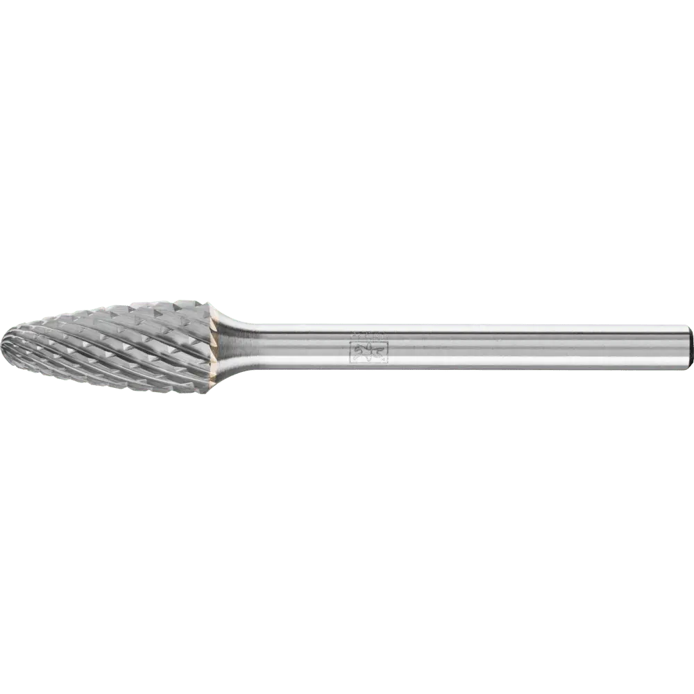 Produktfoto 1 von PFERD TOOLS Hartmetall Frässtift Rundbogen RBF Ø 06x13 mm Schaft-Ø 3 mm Z4 universal mittel fein