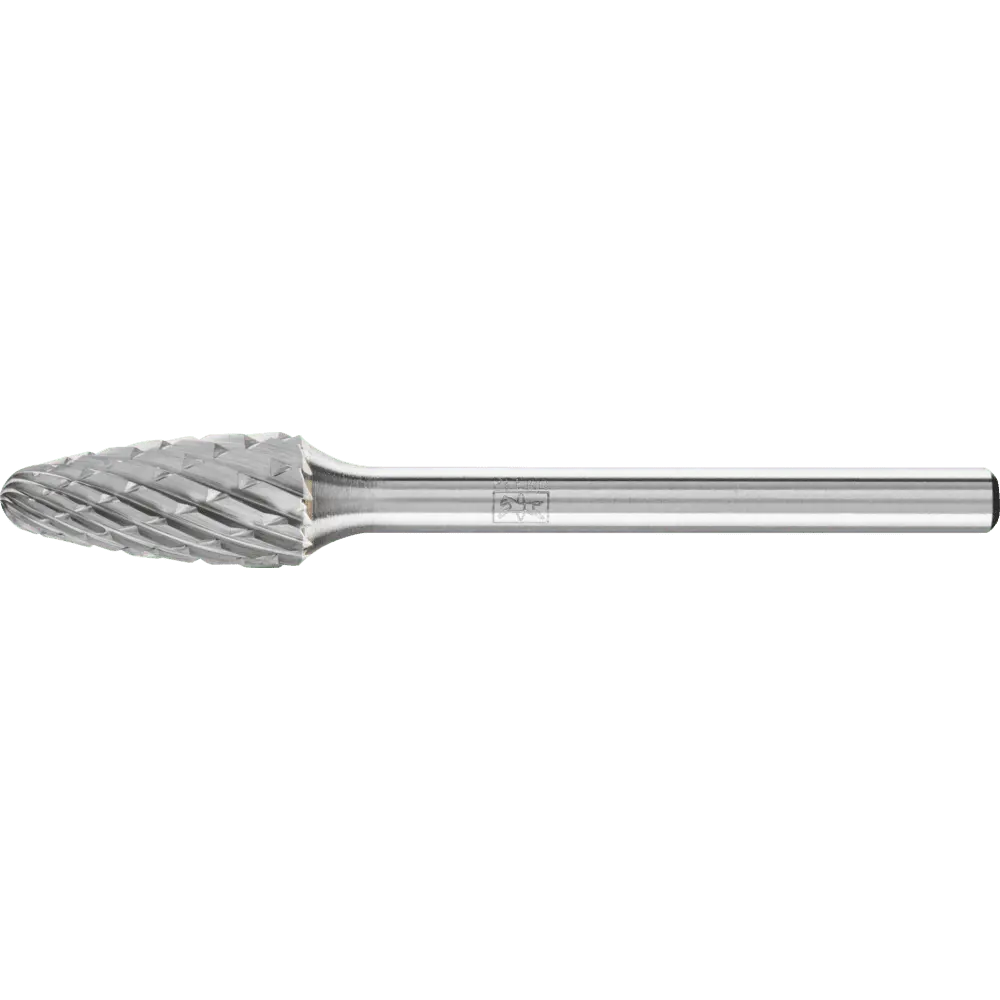 Produktfoto 1 von PFERD TOOLS Hartmetall Frässtift Rundbogen RBF Ø 06x13 mm Schaft-Ø 3 mm Z3P universal mittel kreuzverzahnt