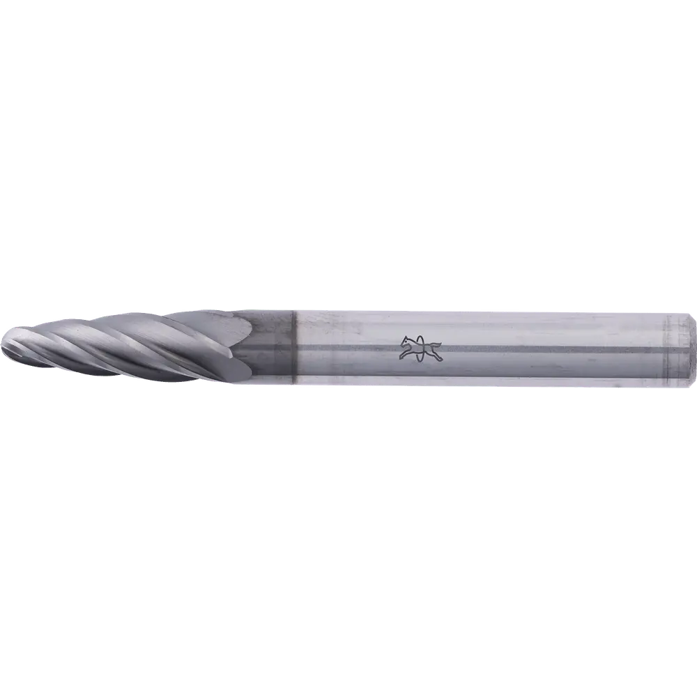 Produktfoto 1 von PFERD TOOLS Hartmetall Hochleistungsfrässtift ALU Rundbogen RBF Ø 06x18mm Schaft-Ø 6mm HICOAT beschichtet für Alu/NE Metalle