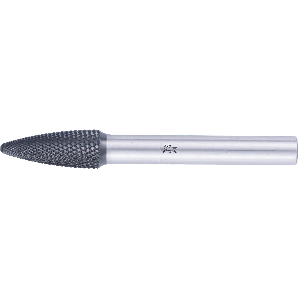 Produktfoto 1 von PFERD TOOLS Hartmetall Hochleistungsfrässtift MICRO Rundbogen RBF Ø 08x20mm Schaft-Ø 6mm HICOAT beschichtet für die Feinbearbeitung