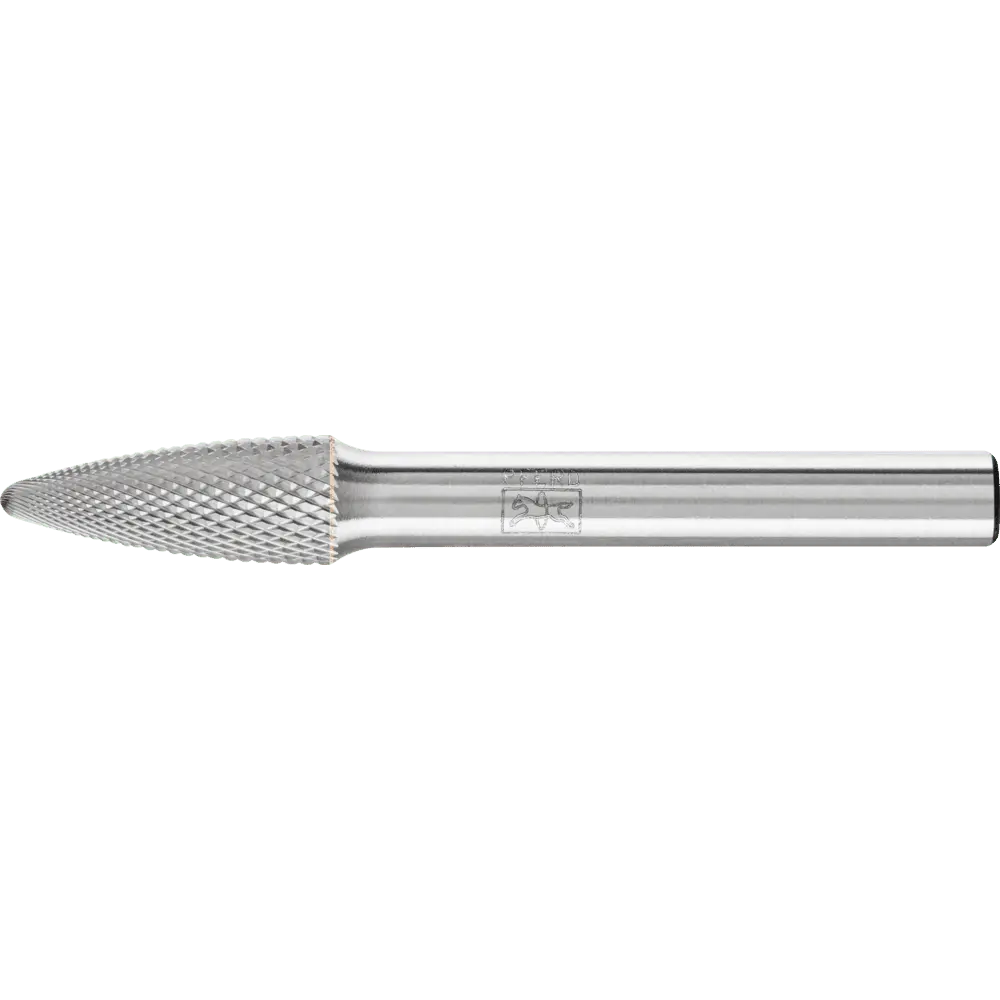 Produktfoto 1 von PFERD TOOLS Hartmetall Hochleistungsfrässtift MICRO Rundbogen RBF Ø 08x20mm Schaft-Ø 6 mm Feinbearbeitung