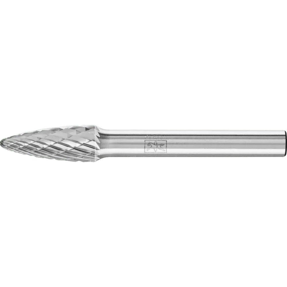 Produktfoto 1 von PFERD TOOLS Hartmetall Hochleistungsfrässtift TOUGH Rundbogen RBF Ø 08x20mm Schaft-Ø 6 mm schlagfest