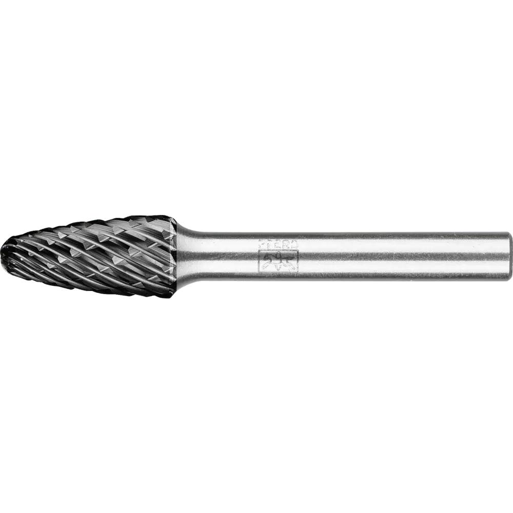 Produktfoto 1 von PFERD TOOLS Hartmetall Hochleistungsfrässtift ALLROUND Rundbogen RBF Ø 10x20mm Schaft-Ø 6mm HICOAT universal