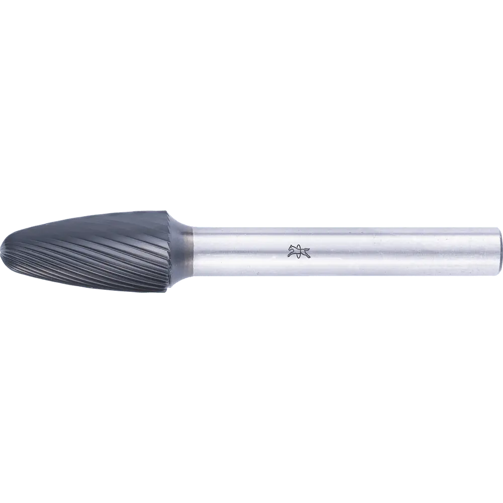 Produktfoto 1 von PFERD TOOLS Hartmetall Hochleistungsfrässtift Rundbogen RBF Ø 10x20mm Schaft-Ø 6mm Z5 HICOAT beschichtet universal fein