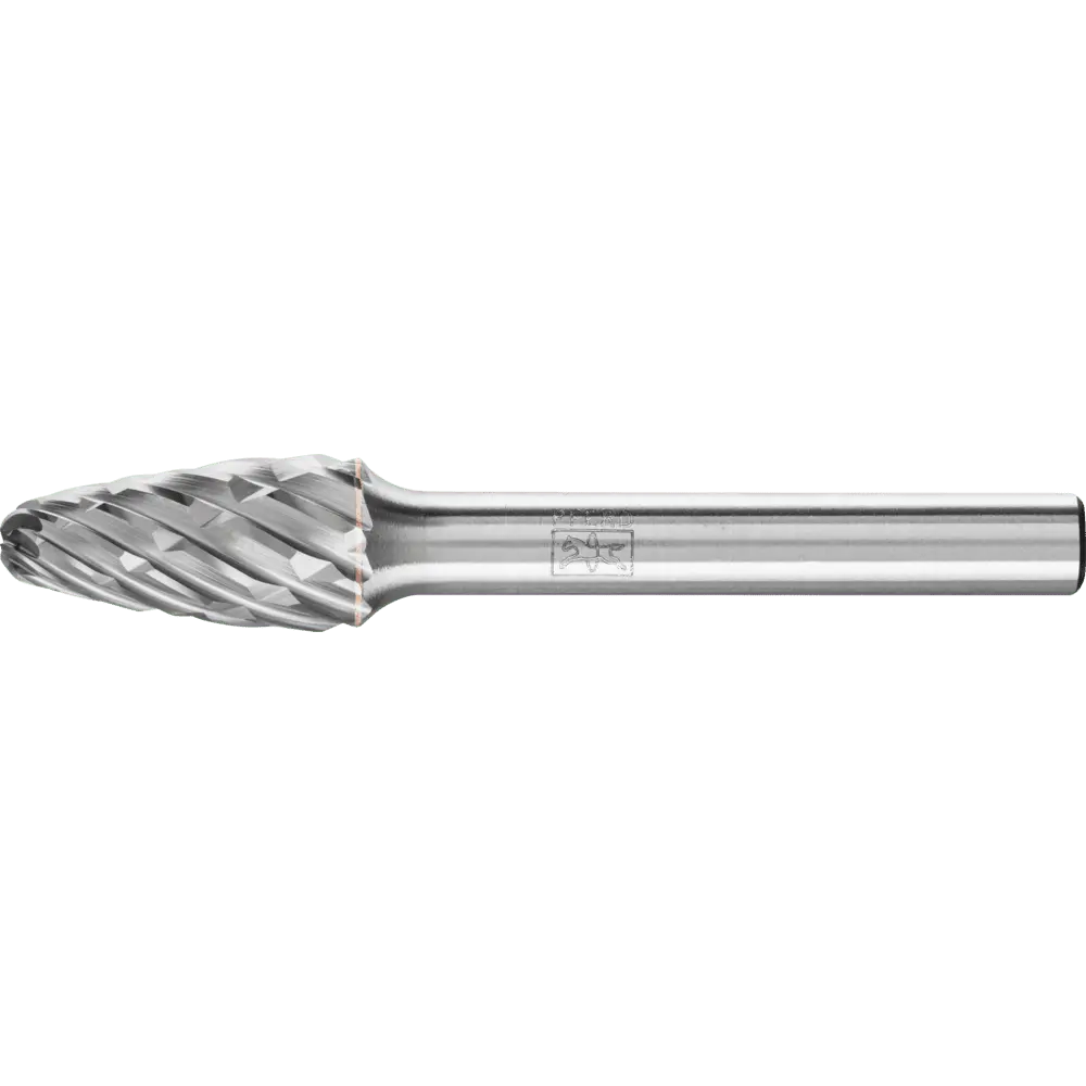 Produktfoto 1 von PFERD TOOLS Hartmetall Hochleistungsfrässtift CAST Rundbogen RBF Ø 10x20mm Schaft-Ø 6 mm für Gußeisen