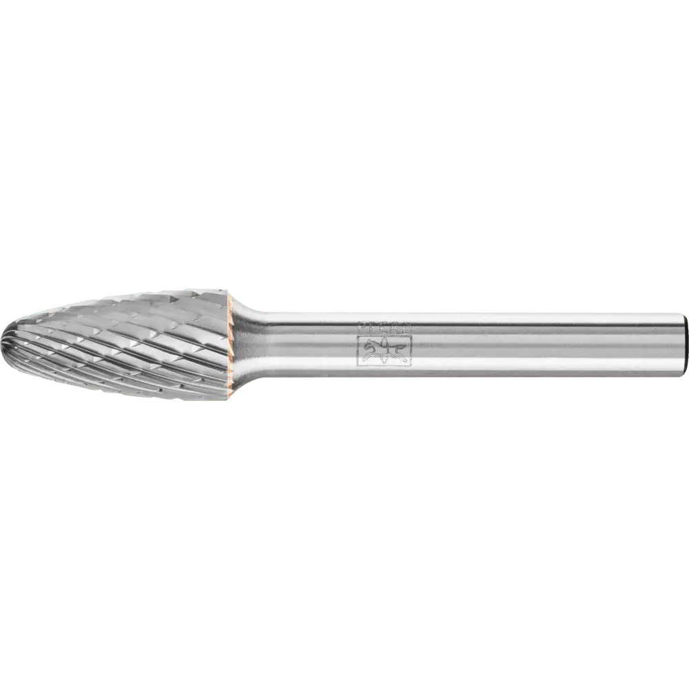 PFERD TOOLS Hartmetall Hochleistungsfrässtift TOUGH Rundbogen RBF Ø 10x20mm Schaft-Ø 6 mm schlagfest