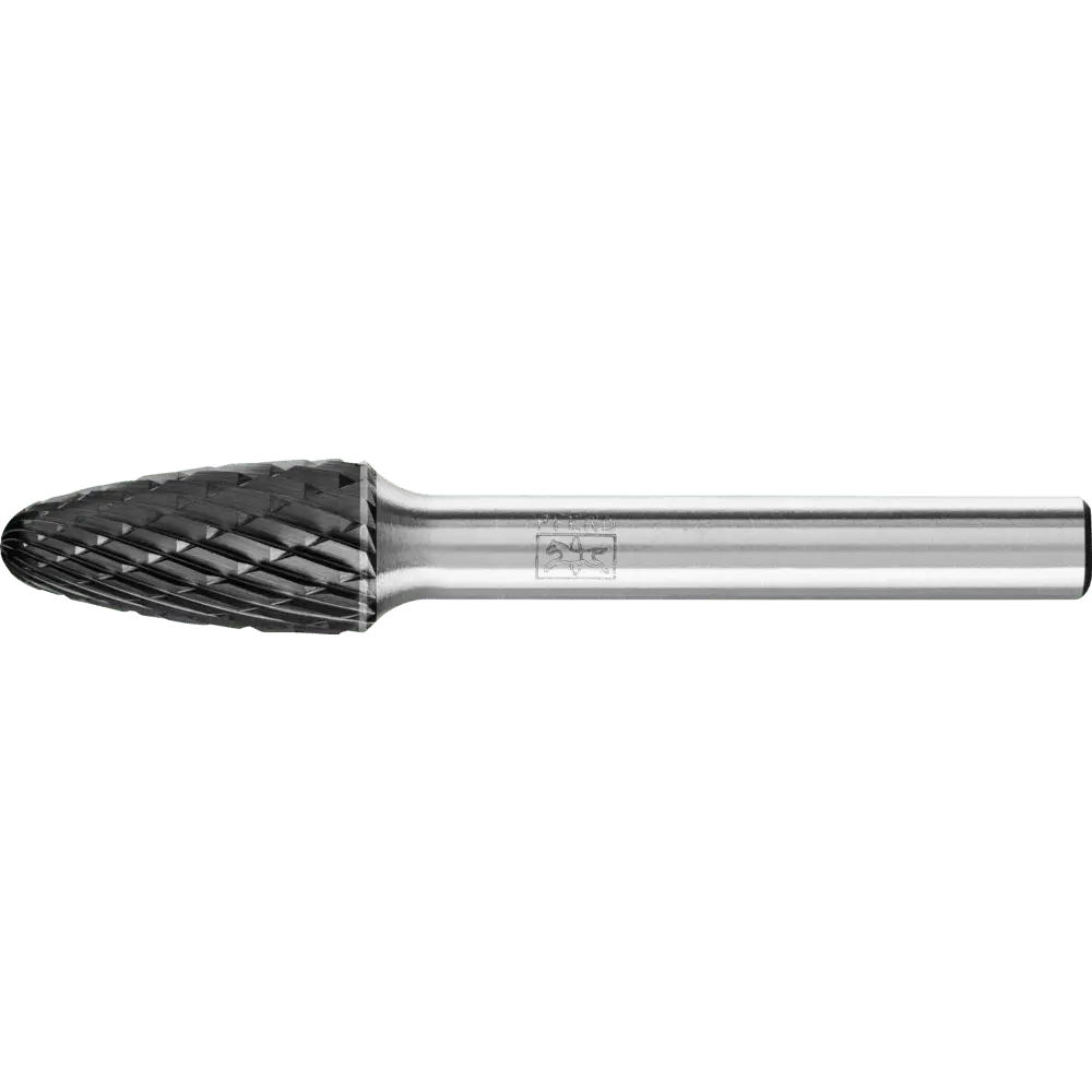 Produktfoto 1 von PFERD TOOLS Hartmetall Hochleistungsfrässtift Rundbogen RBF Ø 10x20mm Schaft-Ø 6 mm Z3P HICOAT universal