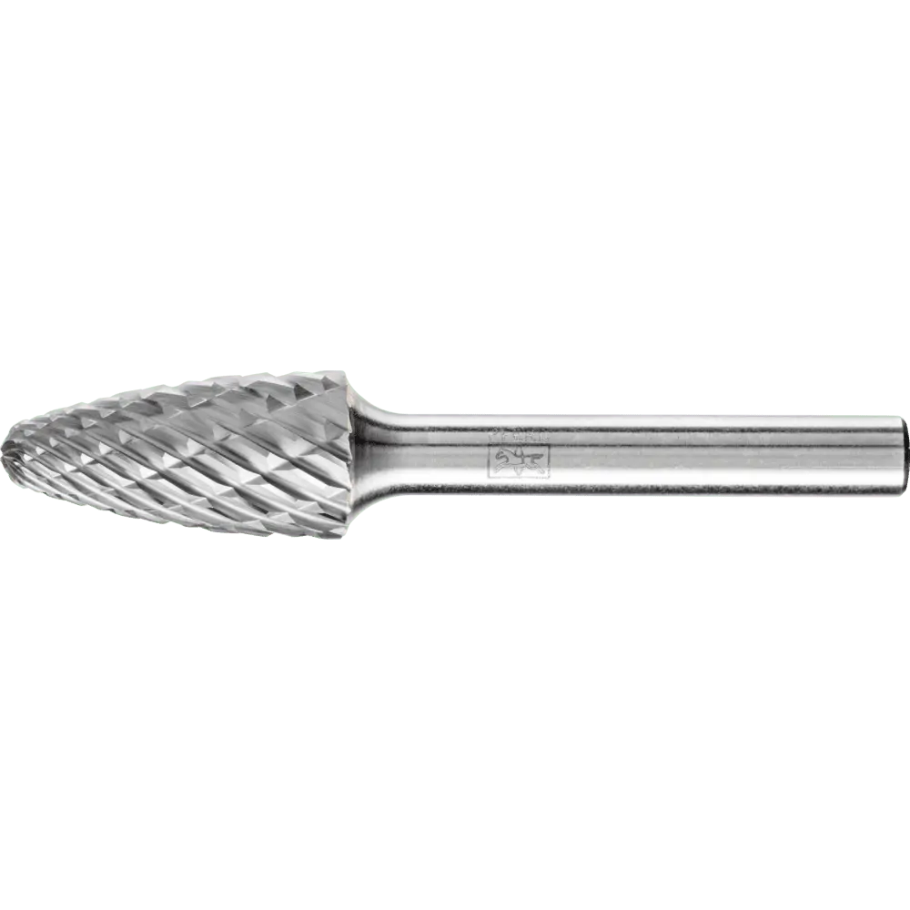 Produktfoto 1 von PFERD TOOLS Hartmetall Hochleistungsfrässtift ALLROUND Rundbogen RBF Ø 12x25mm Schaft-Ø 6mm universal grob