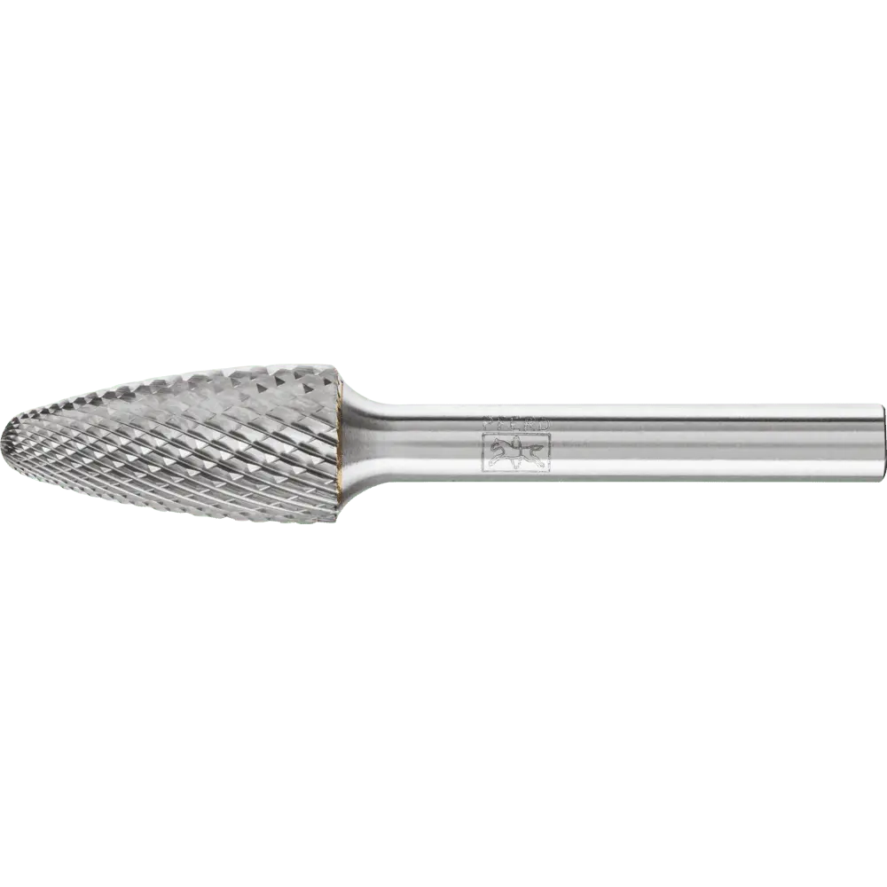 Produktfoto 1 von PFERD TOOLS Hartmetall Hochleistungsfrässtift TOUGH-S Rundbogen RBF Ø 12x25 mm Schaft-Ø 6 mm schlagfest