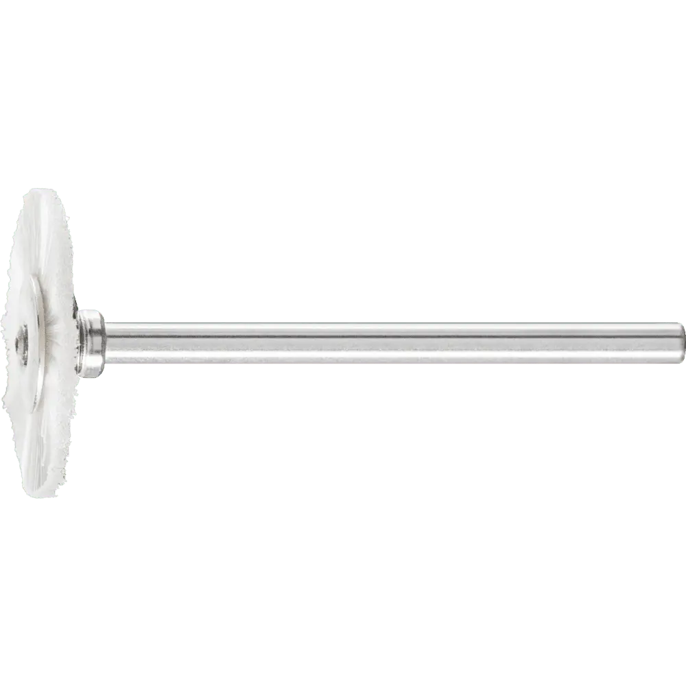 PFERD TOOLS Miniatur- Rundbürste RBU Ø22x2 mm Schaft-Ø3 mm Kunststoffbesatz-Ø0,15, 10 Stk.