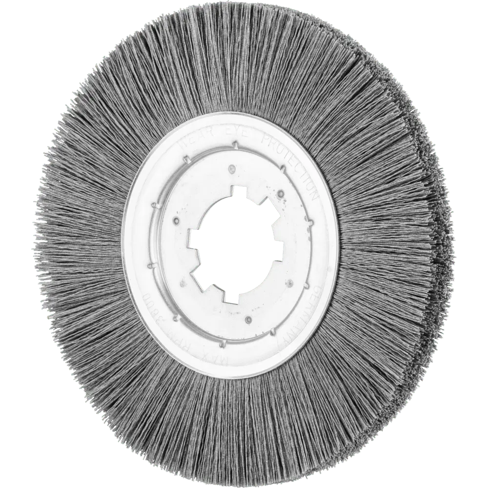 Produktfoto 1 von PFERD TOOLS Rundbürste ungezopft RBU Ø 250x15x50,8 mm Bohrung SiC-Filament-Ø 0,55 mm Korn 120 stationär