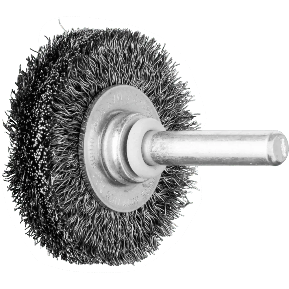 PFERD TOOLS Rundbürste ungezopft RBU Ø40x9 mm Schaft-Ø6 mm Stahl-Draht-Ø0,20, 10 Stk.