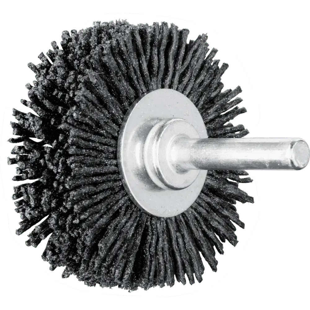 PFERD TOOLS Rundbürste ungezopft RBU Ø 50x15 mm Schaft-Ø 6 mm Keramik-Filament-Ø 1,10mm Korn 120, 10 Stk.
