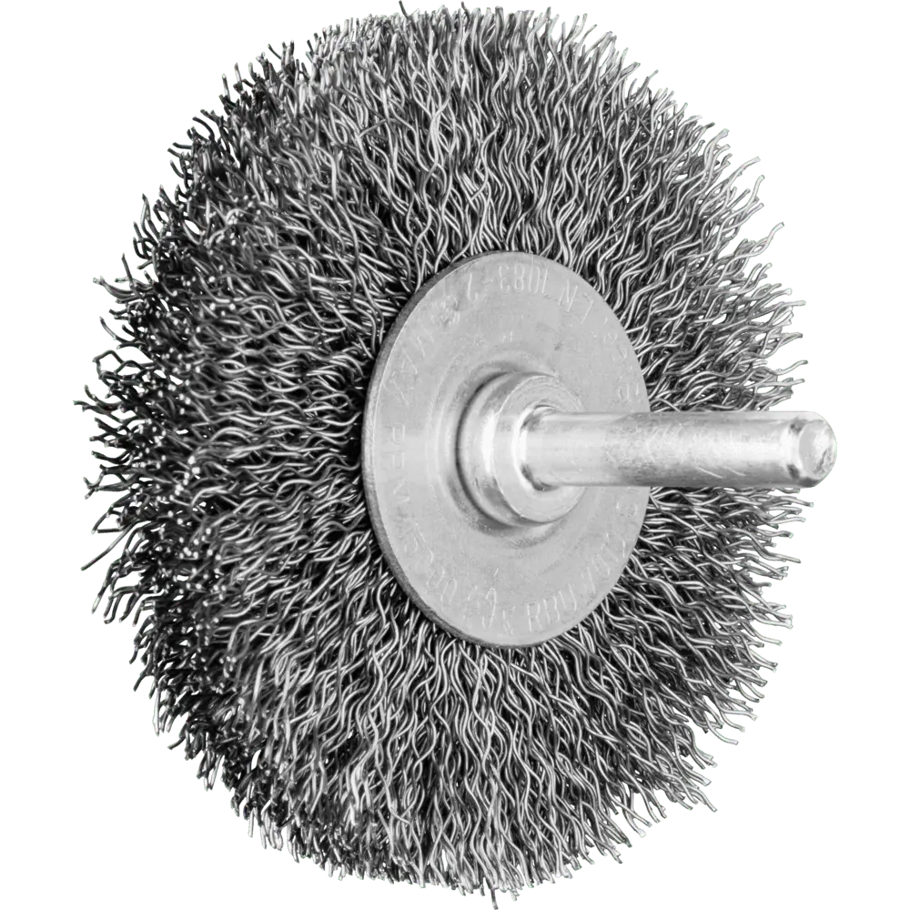PFERD TOOLS Rundbürste ungezopft RBU Ø70x10mm Schaft-Ø6 mm Stahl-Draht-Ø0,30, 10 Stk.
