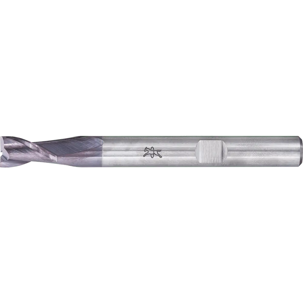 Produktfoto 1 von PFERD TOOLS Robotics VHM-Fräser Ø6mm, 2 Schneiden, 2xD, Radius 0,4mm, DLC-beschichtet, Schaft HA, Performance Aluminium