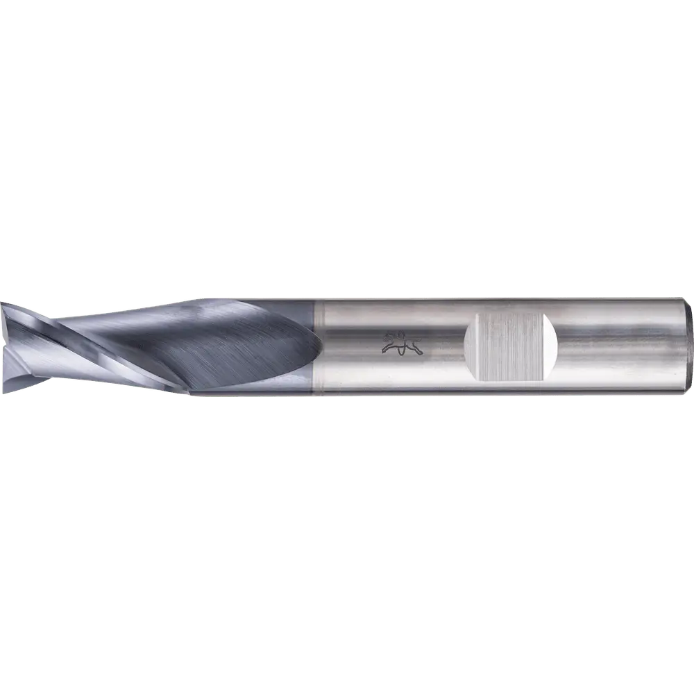Produktfoto 1 von PFERD TOOLS Robotics VHM-Fräser Ø12mm, 2 Schneiden, 2xD, Radius 0,4mm, DLC-beschichtet, Schaft HA, Performance Aluminium