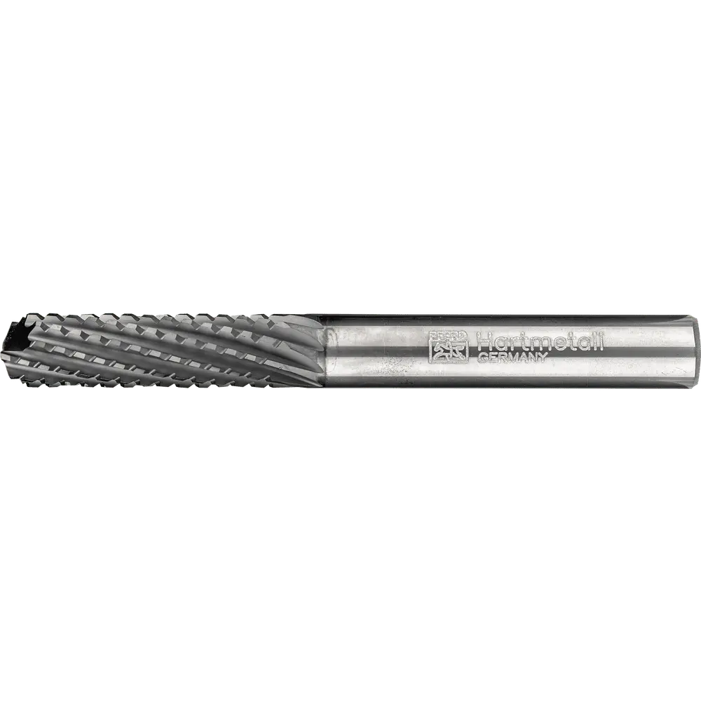 Produktfoto 1 von PFERD TOOLS Robotics VHM-Fräser Router Ø8mm, 10 Schneiden, 3xD, scharf, Diamant-beschichtet, Schaft HA, Performance Andere Werkstoffe