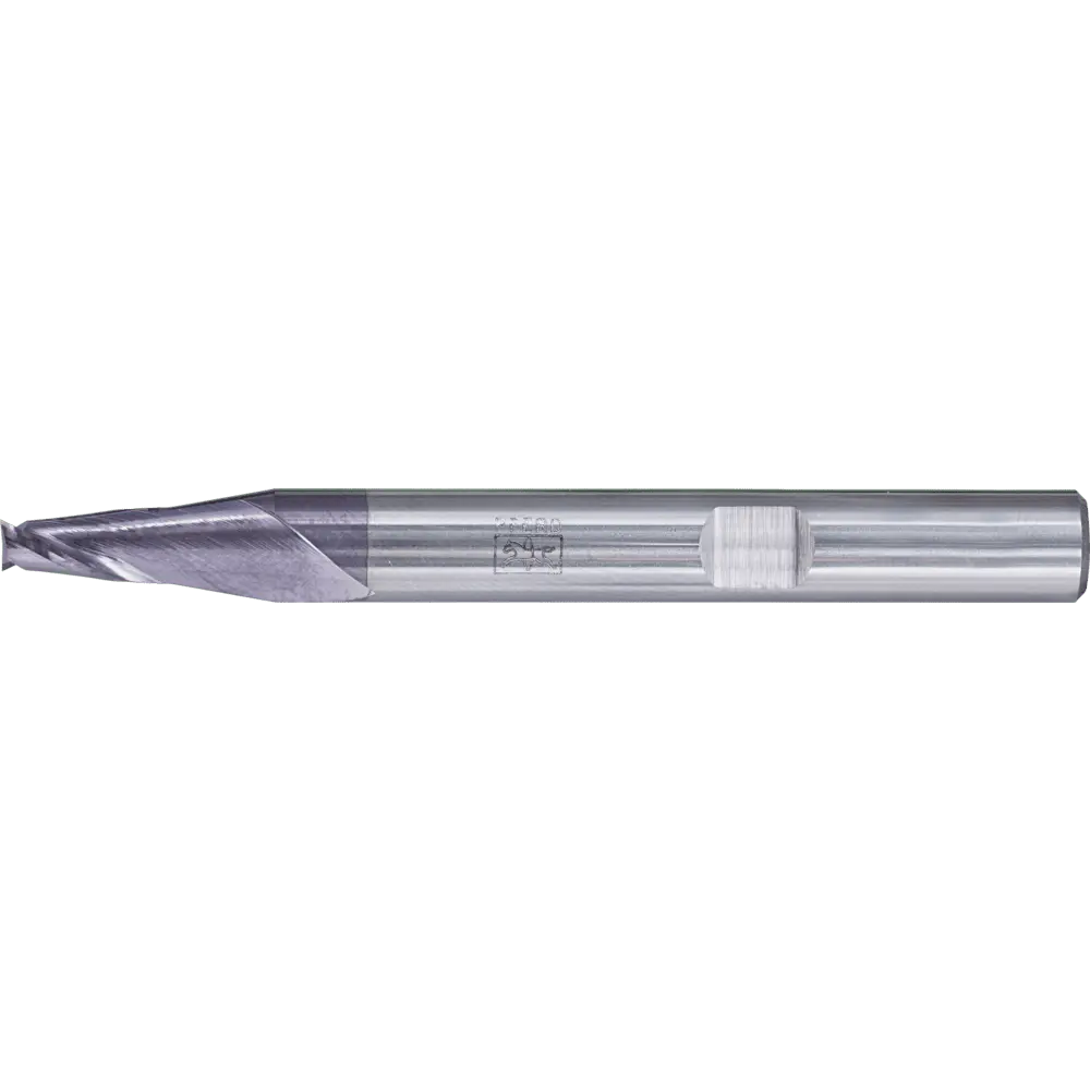 Produktfoto 1 von PFERD TOOLS VHM Eckfräser lang 2 Schneiden Ø 4 mm scharf TiAlN Schaft HB Universal Line Schruppen Schlichten Nuten
