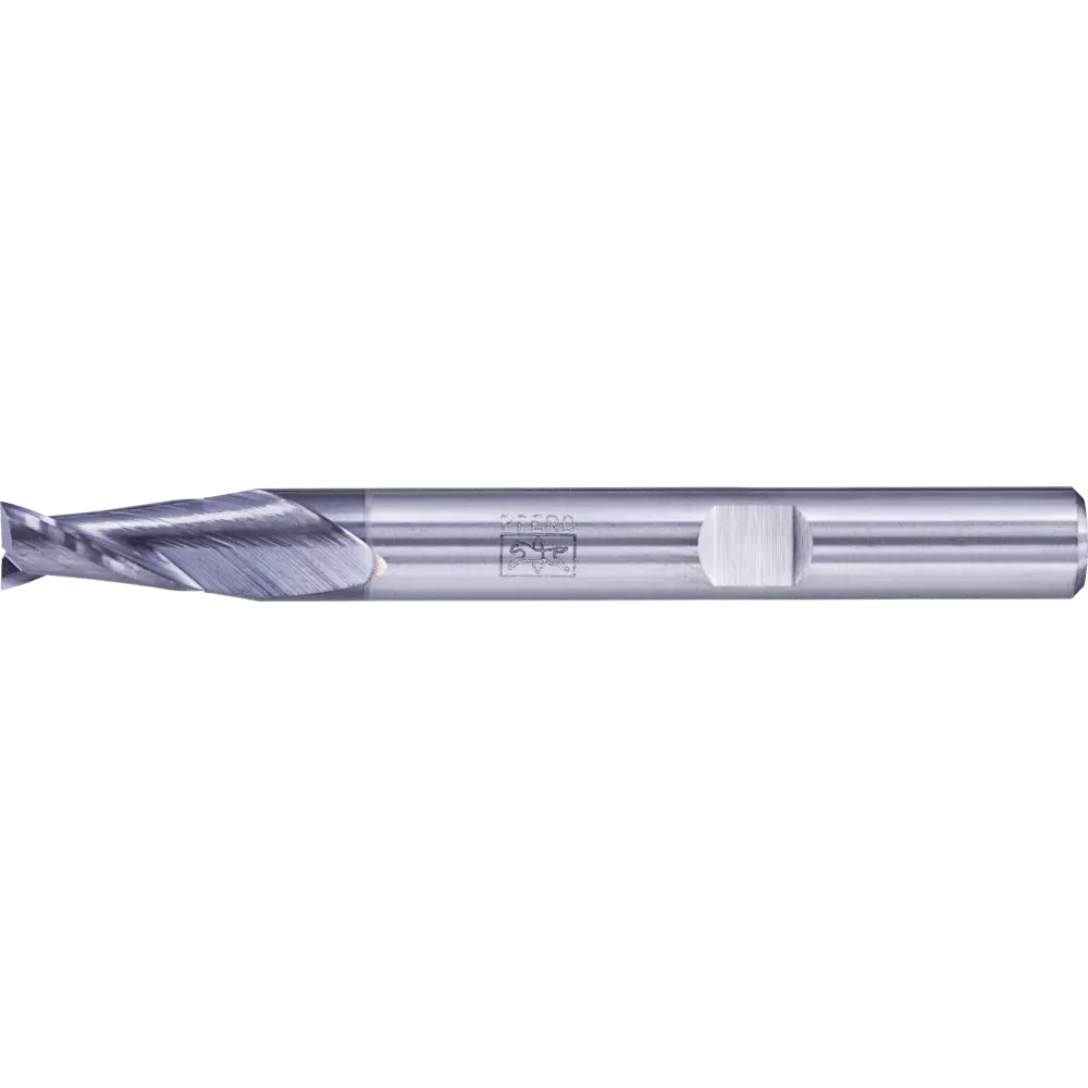 Produktfoto 1 von PFERD TOOLS VHM Eckfräser lang 2 Schneiden Ø 5 mm scharf TiAlN Schaft HB Universal Line Schruppen Schlichten Nuten