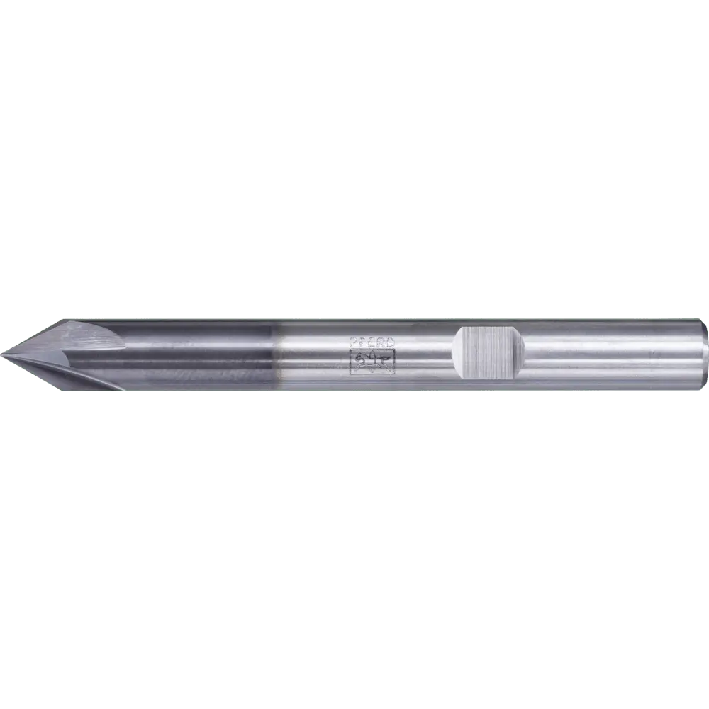 Produktfoto 1 von PFERD TOOLS VHM Entgratfräser 4 Schneiden 60° Ø 6 mm TiAlN Schaft HB Universal Line Anfasen Entgraten