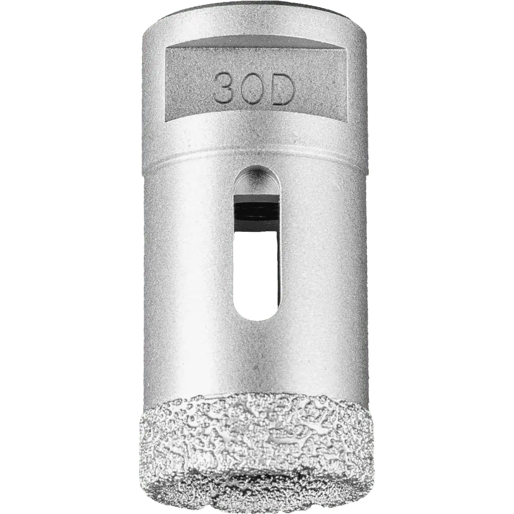 Produktfoto 1 von PFERD TOOLS Diamant-Trockenbohrer DCD FL Ø30mm M14 PSF für Fliesen (Winkelschleifer)