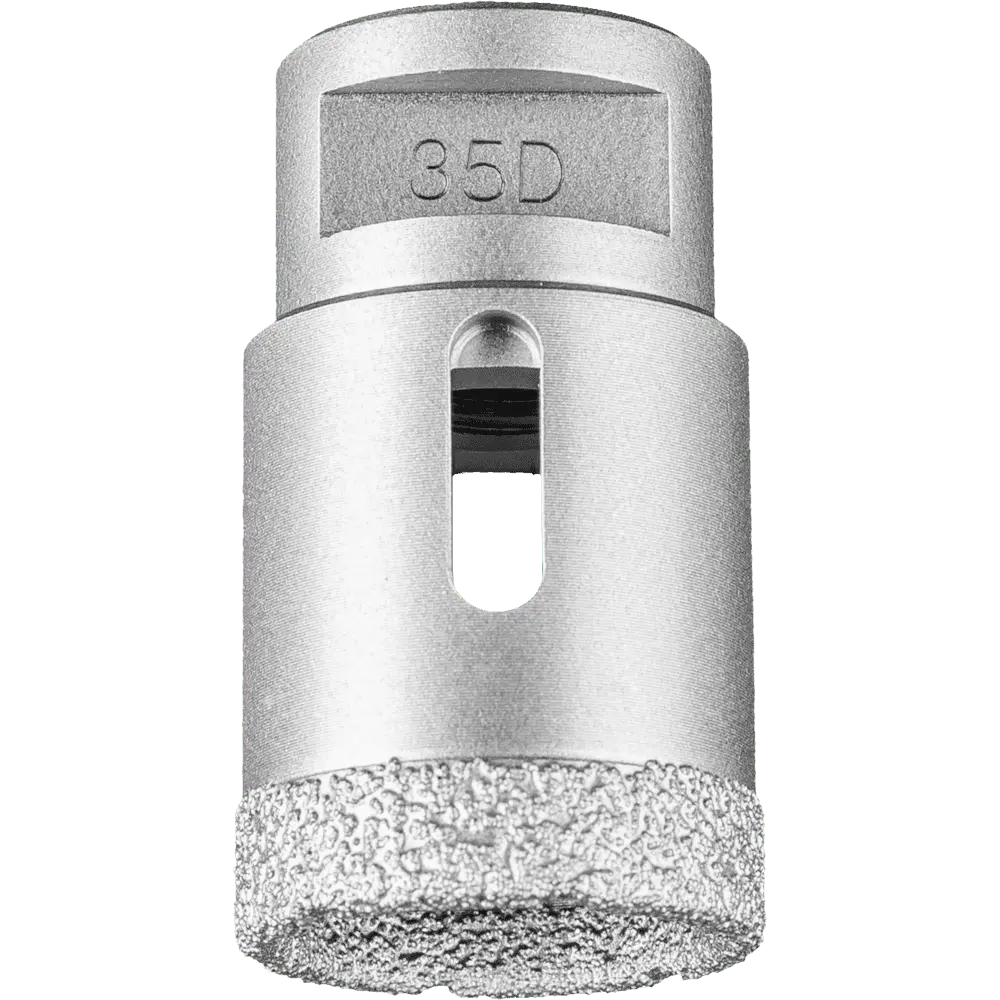 Produktfoto 1 von PFERD TOOLS Diamant-Trockenbohrer DCD FL Ø35 mm M14 PSF für Fliesen (Winkelschleifer)