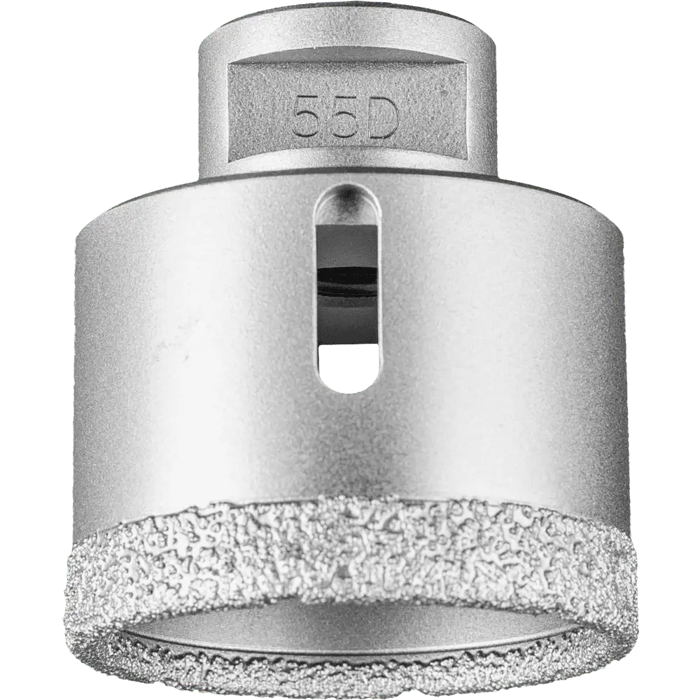 Produktfoto 1 von PFERD TOOLS Diamant-Trockenbohrer DCD FL Ø55 mm M14 PSF für Fliesen (Winkelschleifer)